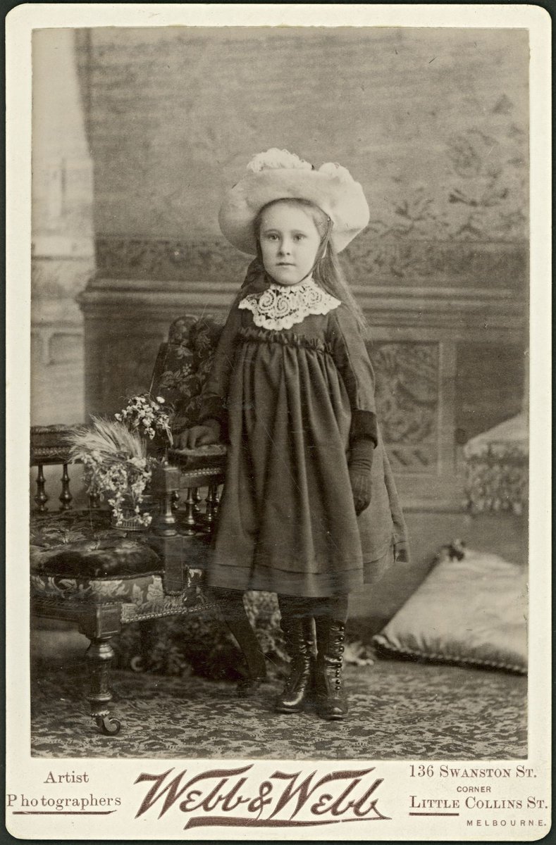 Portrait photographs by Webb & Webb of Melbourne, Vic (1890–98)