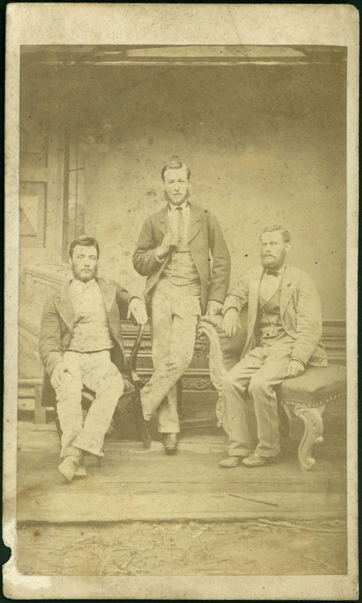 Portrait photographs by photographer E. Bell, Melbourne, Vic (1872–76)