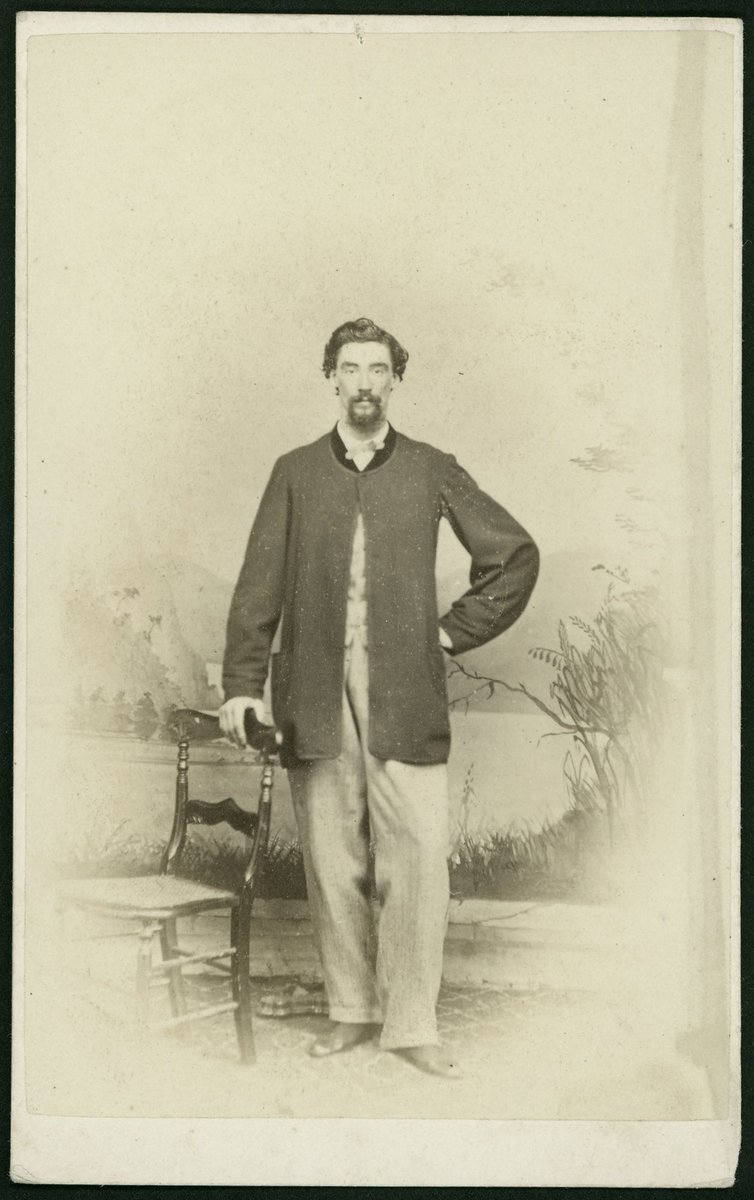 Studio portraits by Batchelder & O'Neill, in Melbourne (c. 1865)