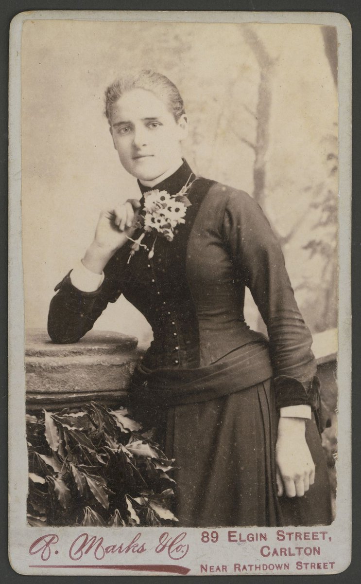 Portrait photographs of women, by Alfred Marks & Co., Carlton, Vic (1888–89)