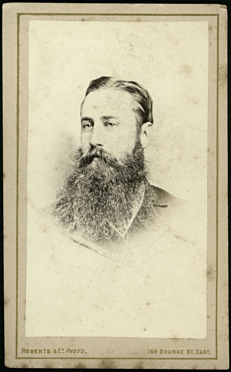 Portrait photographs of men by Roberts & Co., Bourke Street, Melbourne, Melbourne City (c. 1873)
