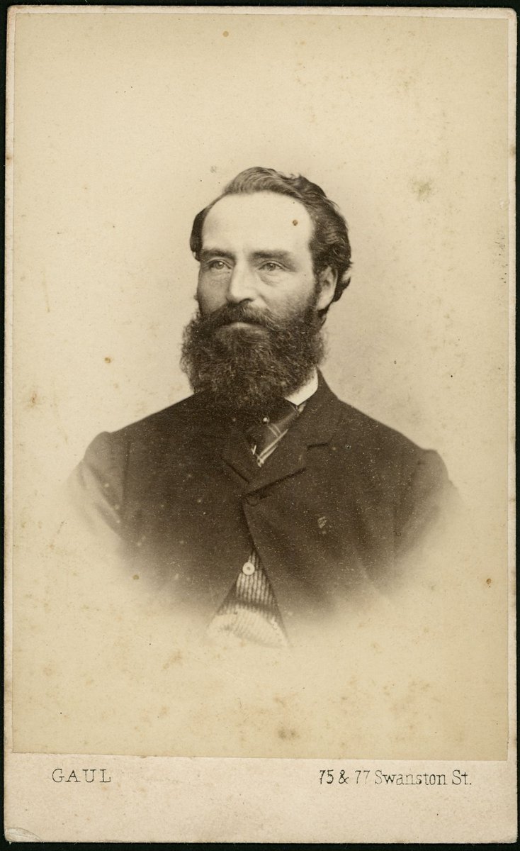 Portrait photographs from John Gaul of Swanston Street, Melbourne, Vic, Melbourne City (1866–67)