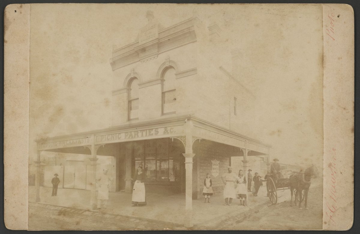 Streetscape, possibly Richmond, Victoria (1887–99)