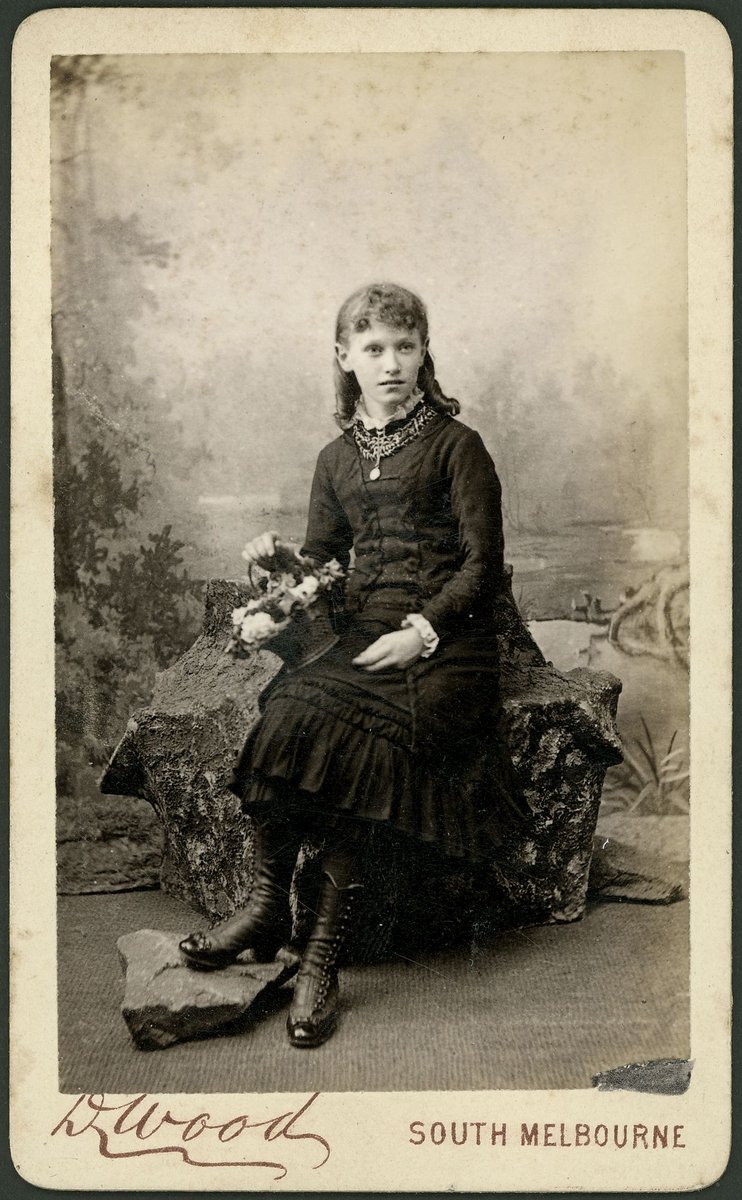 Portrait photographs by David Wood of Melbourne and Emerald Hill, Vic, South Melbourne (1866–1907)