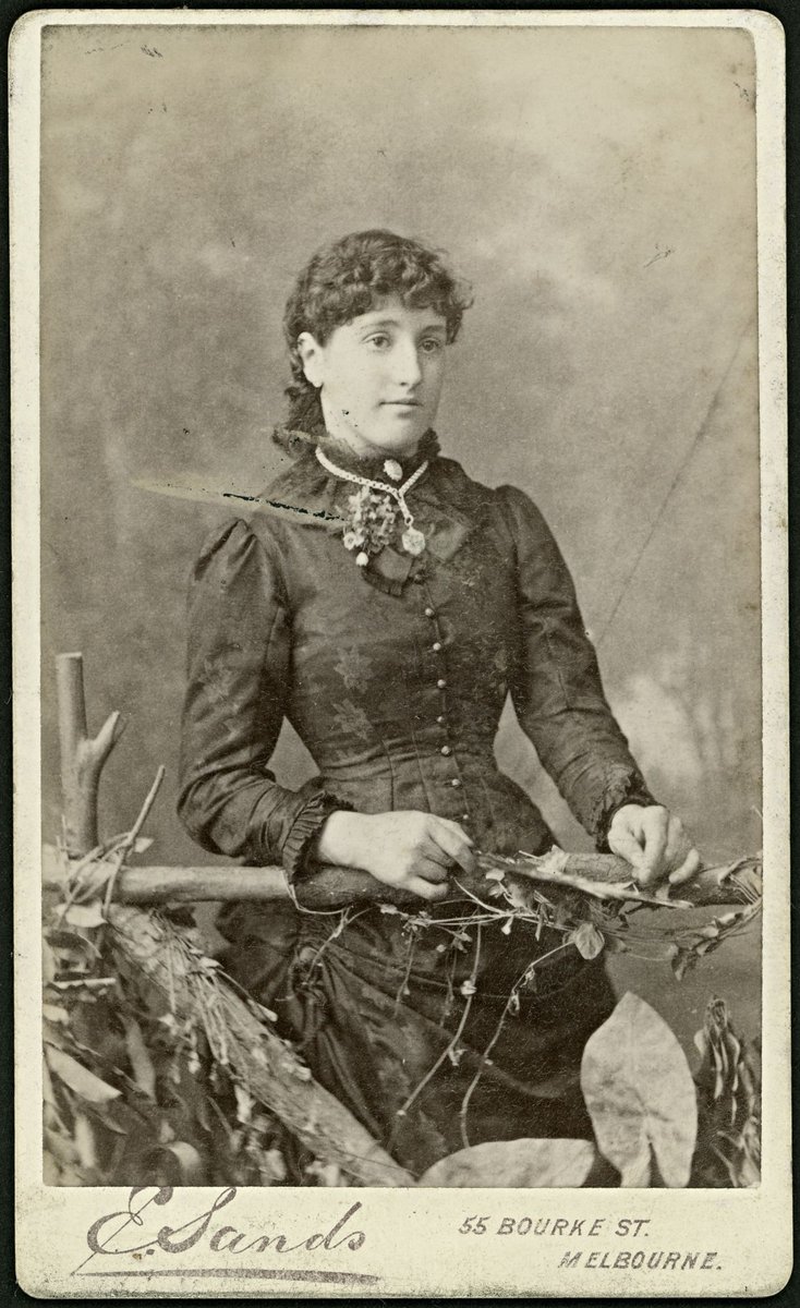 Portrait photographs by Edward Sands of Bourke Street, Melbourne and Williamstown (1878–1914)
