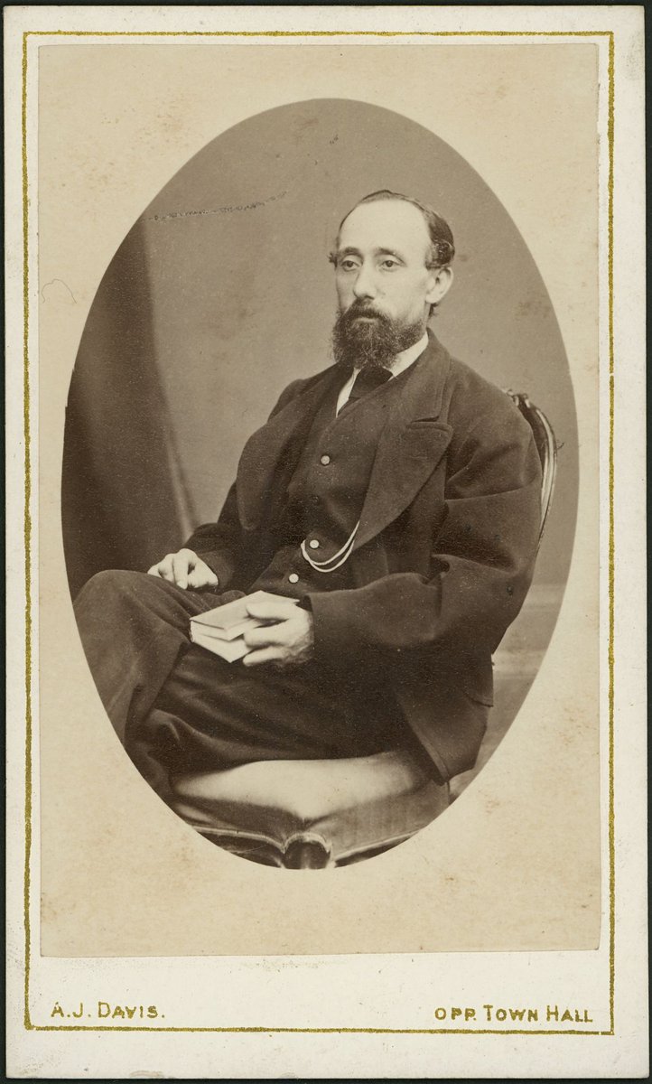 Portrait photographs by A. J. Davis of Bourke Street, Melbourne, Vic, Melbourne City (1877–83)