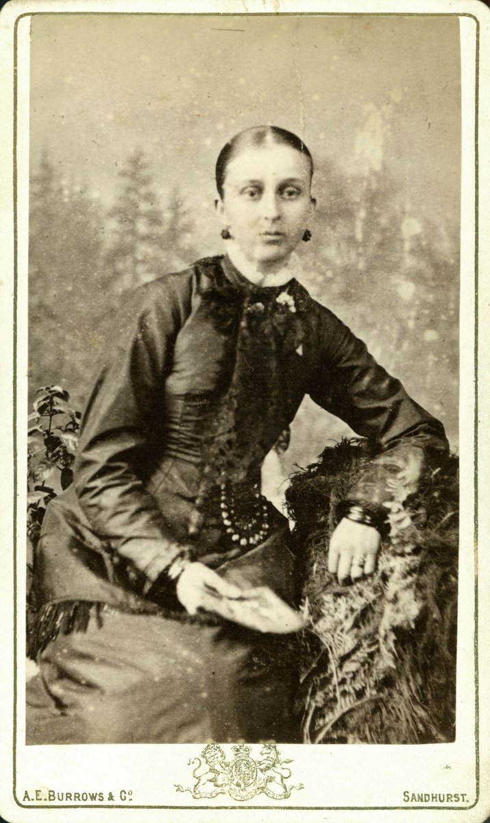 Portrait photographs by A.E. Burrows & Co., Melbourne Portrait Rooms, Sandhurst, Vic (1881–84)