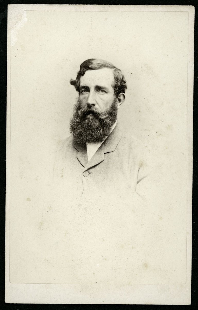 Studio portrait of unidentified man in Melbourne, Victoria (1857–63)