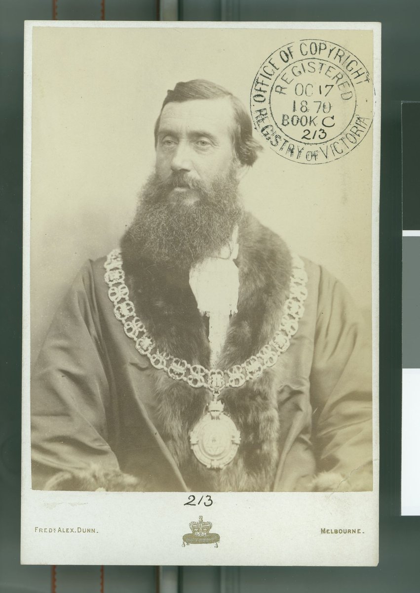 Samuel Amess, the Right Worshipful. The Mayor of Melbourne, Melbourne City (1870)