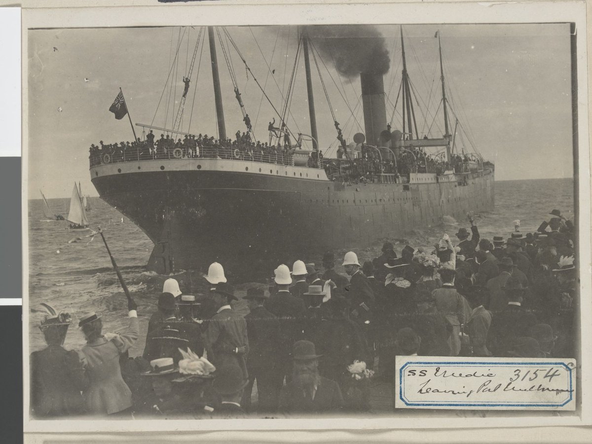 S.S. Medic in Melbourne, Port Melbourne (1899)
