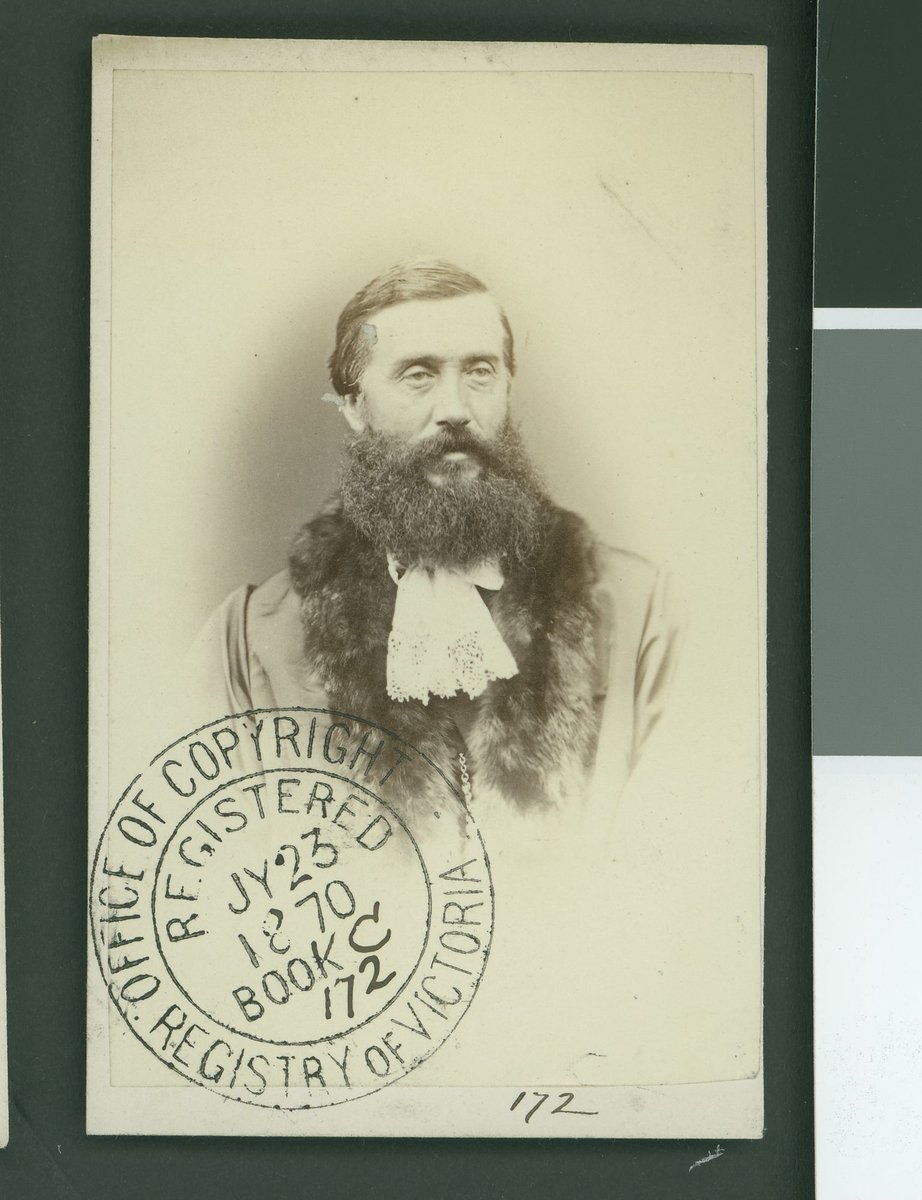 S. Amess, Mayor of Melbourne, Carlton (1870)