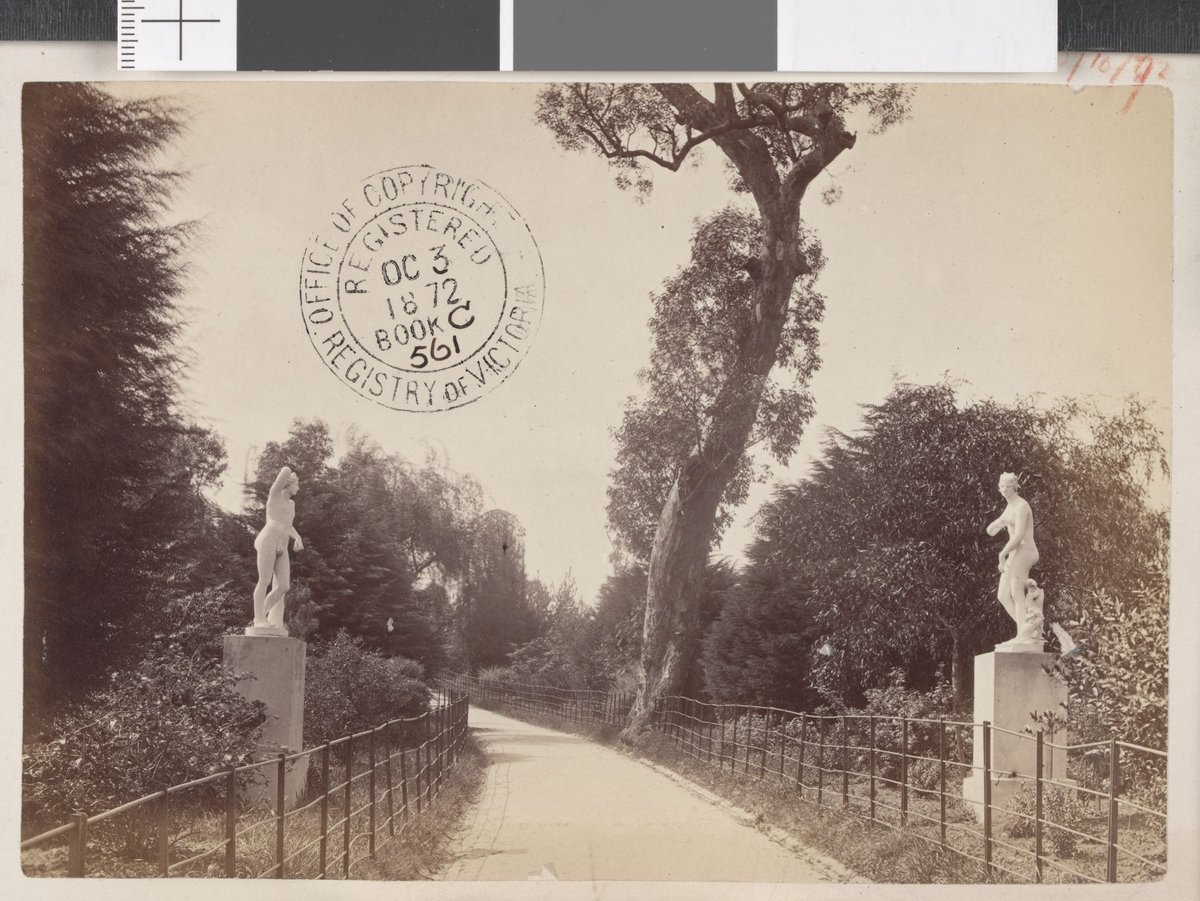 Fitzroy Gardens, East Melbourne (1872)