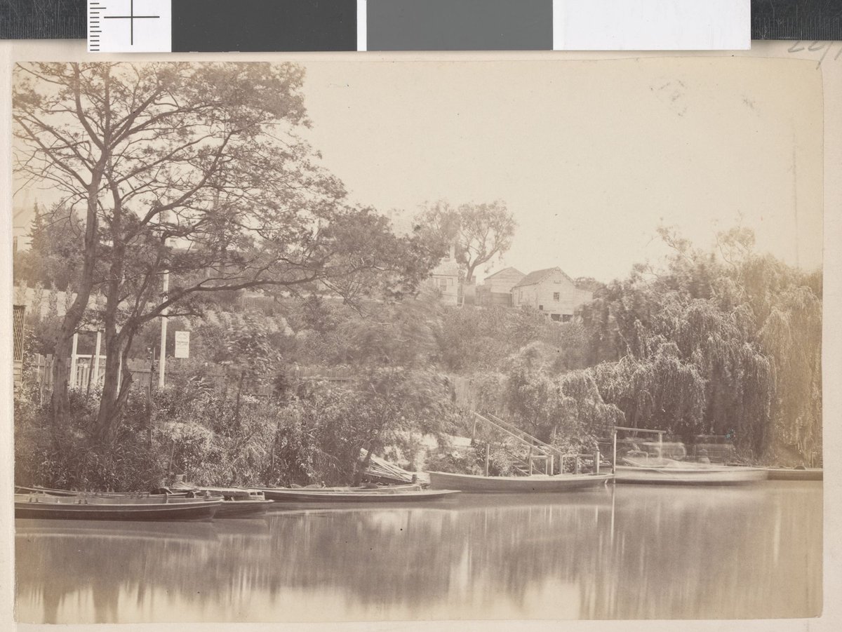 The Punt, South Yarra (1872)