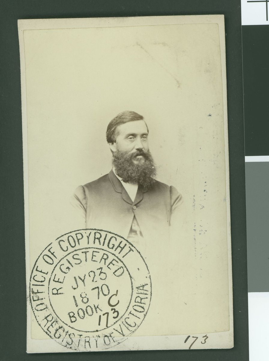 S. Amess, Mayor of Melbourne, Carlton (1870)
