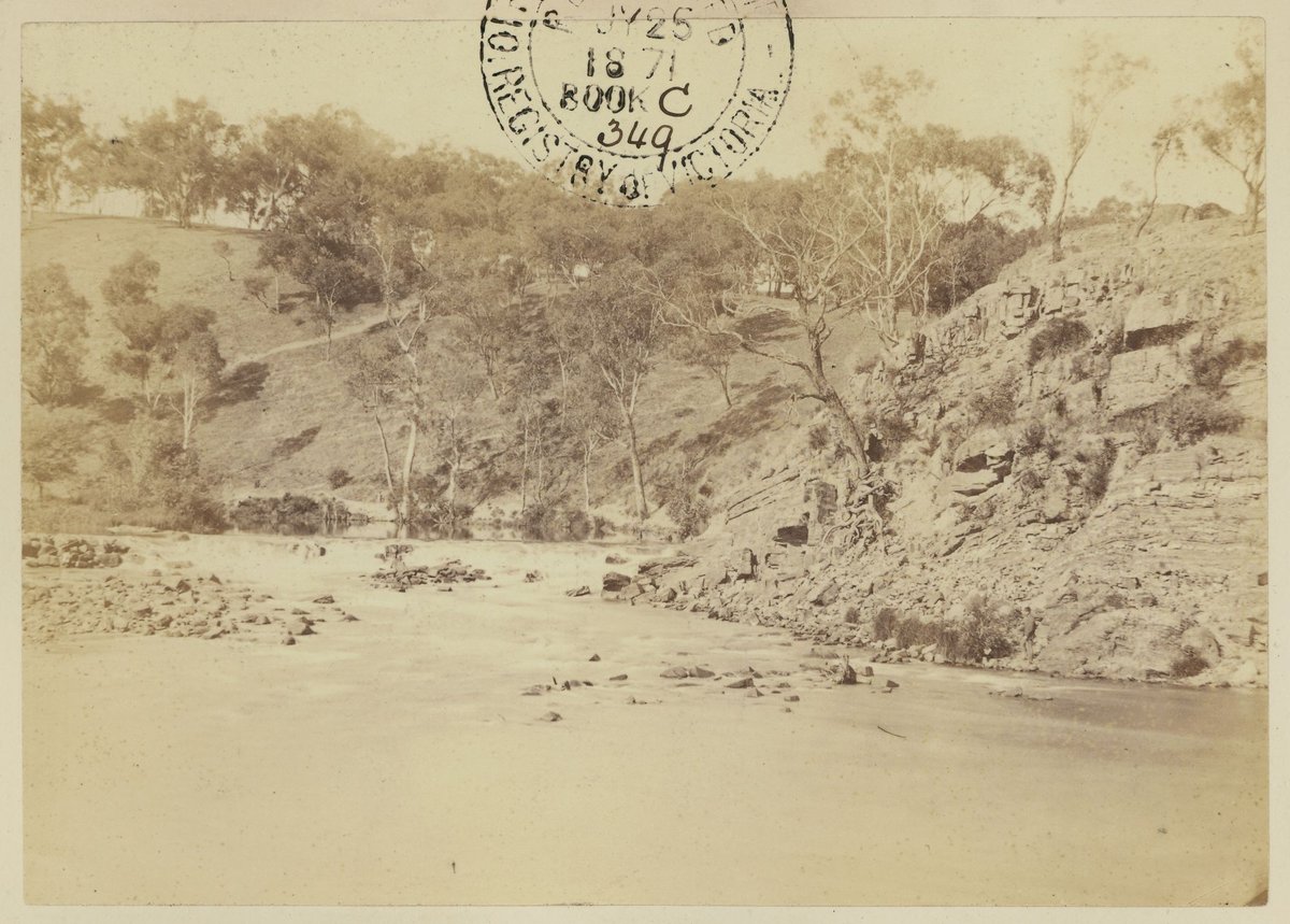 Yarra River, Studley Park, Kew (1871)