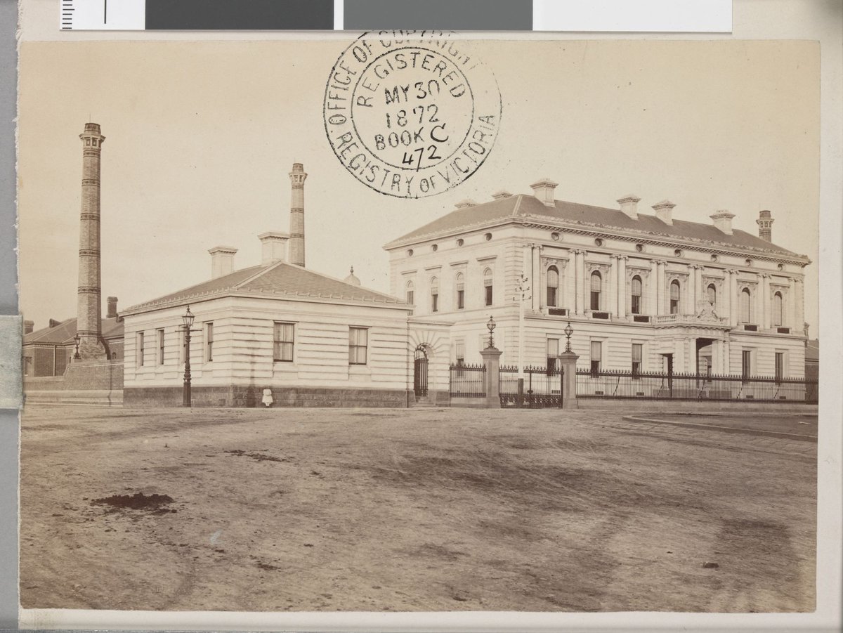 The Mint, William Street Melbourne, Melbourne City (1872)