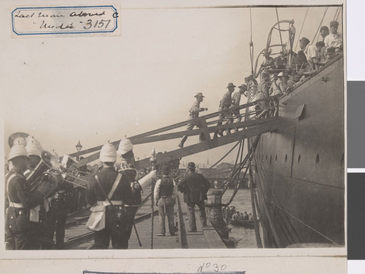 S.S. Medic in Melbourne, Port Melbourne (1899)