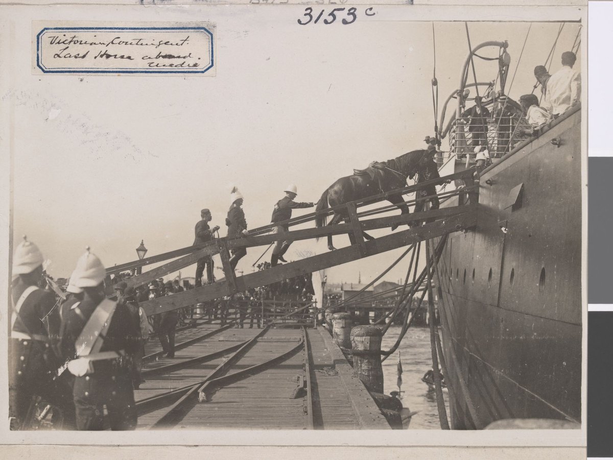 S.S. Medic in Melbourne, Port Melbourne (1899)