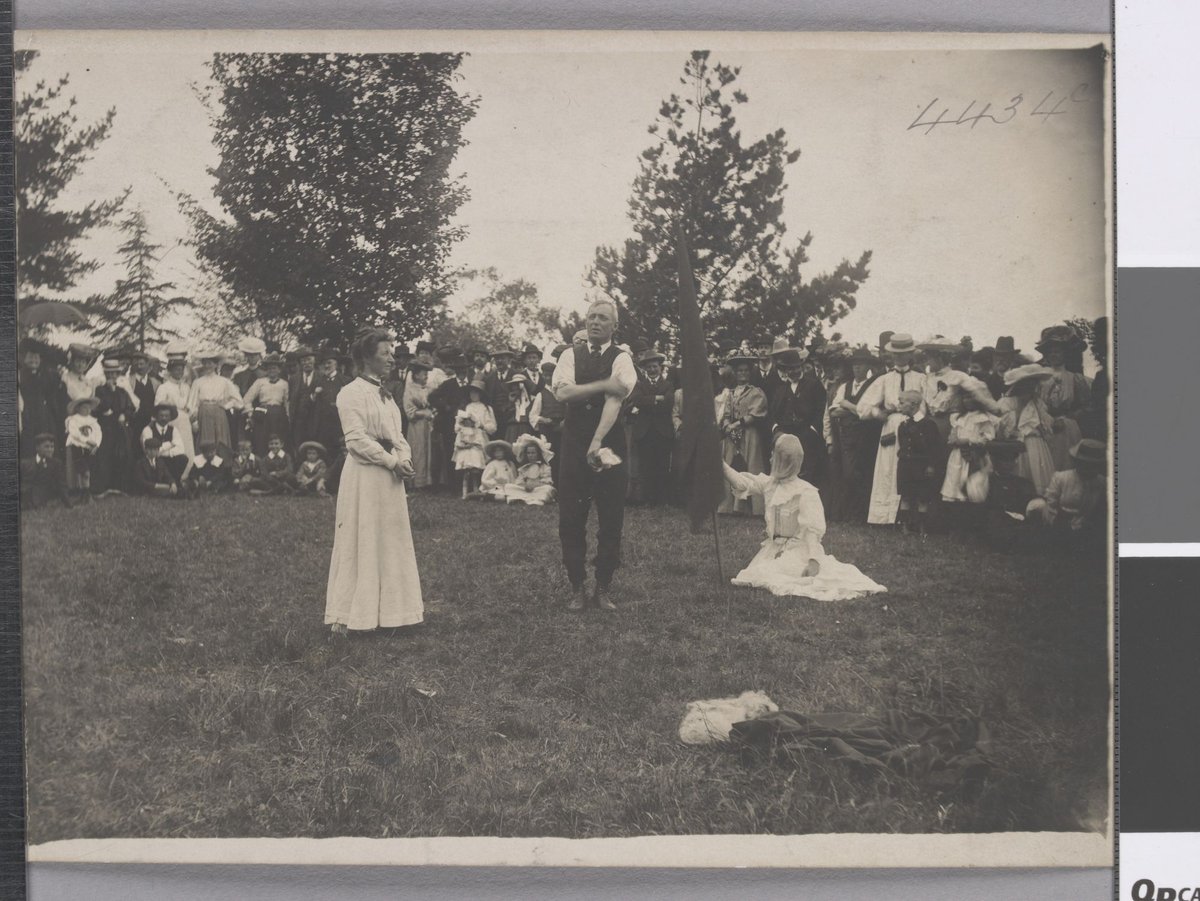 Socialists' picnic at Heidelberg on I y's birthday (1906)