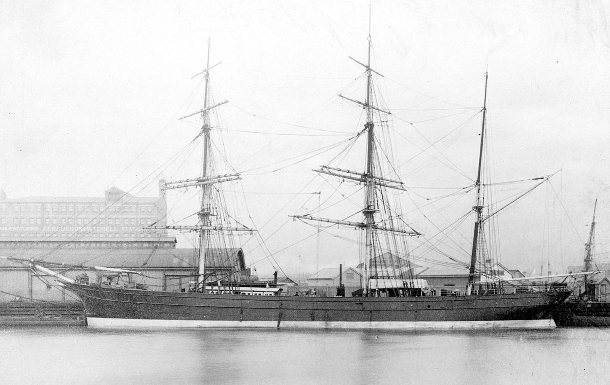 E. J. SPENCE. : Melbourne. 537 Tons. Built at Sunderland. 1871. A well known Mauritius trader (1871–1946)