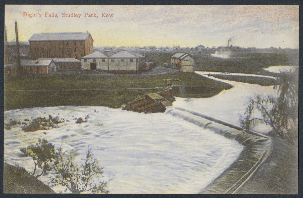 Dight's Falls, Studley Park, Kew (1900s)