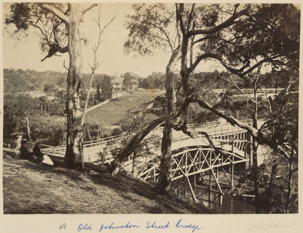 Old Johnston Street Bridge. [Melbourne] (1873–82)