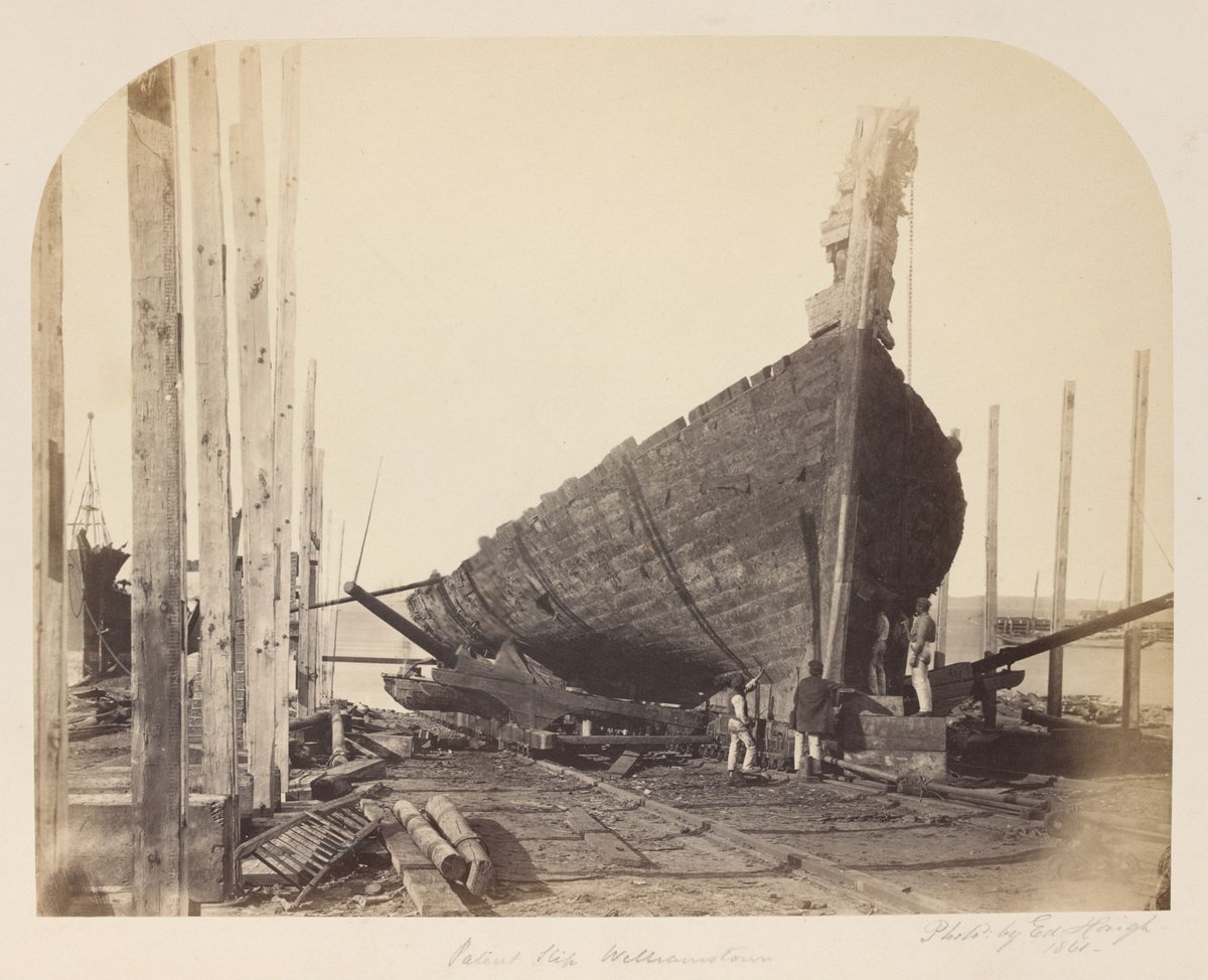Patent slip Williamstown (1861?)