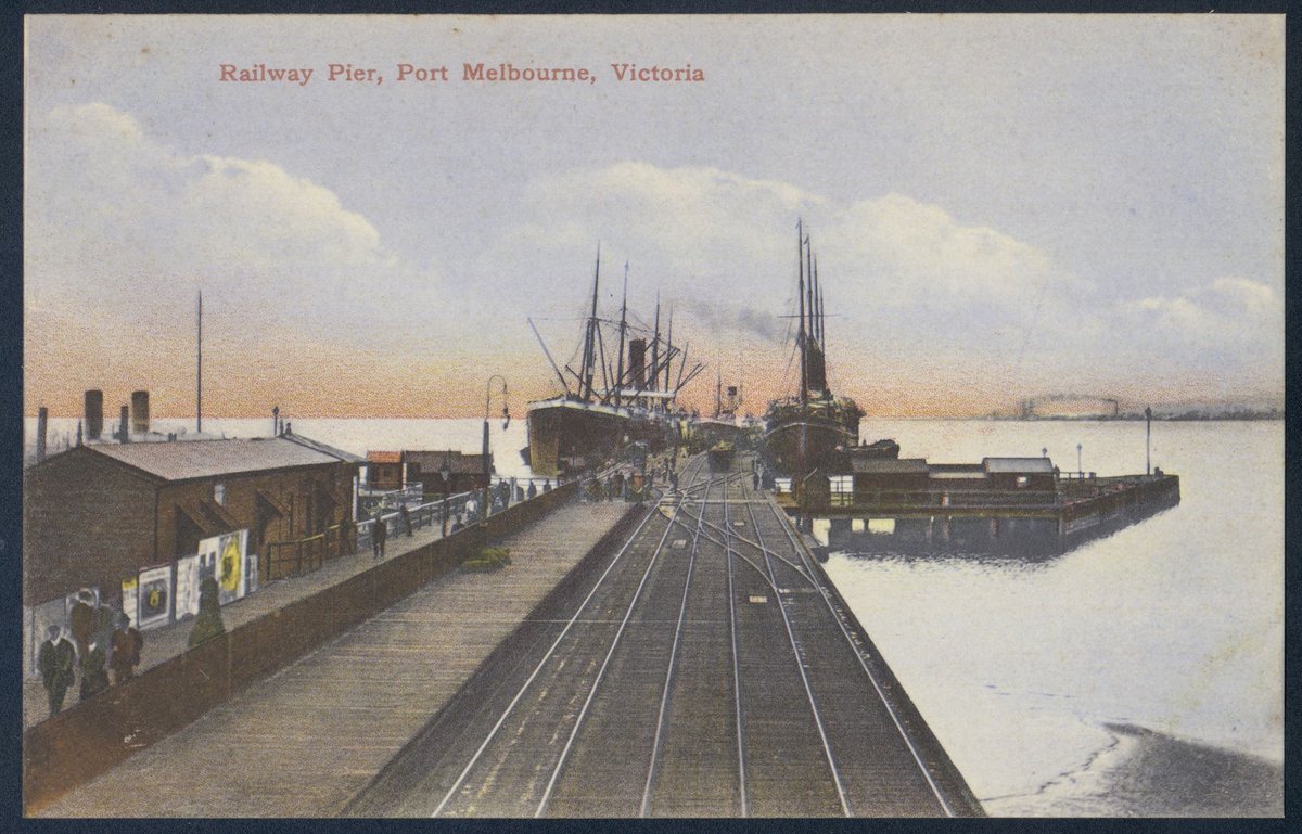 Railway Pier, Port Melbourne, Victoria (1900s)