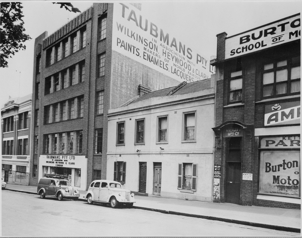 Lonsdale Street - north side, in vicinity of nos. 18-30, Melbourne City (1950)