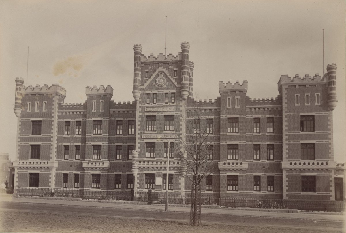 Salvation Army Federal Garrison, Victoria Street, East Melbourne (1892–1900)
