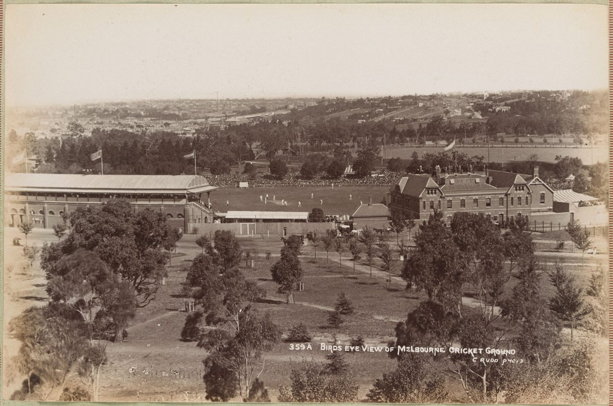 Bird's-Eye View of the Melbourne Cricket Ground, East Melbourne (c. 1894)