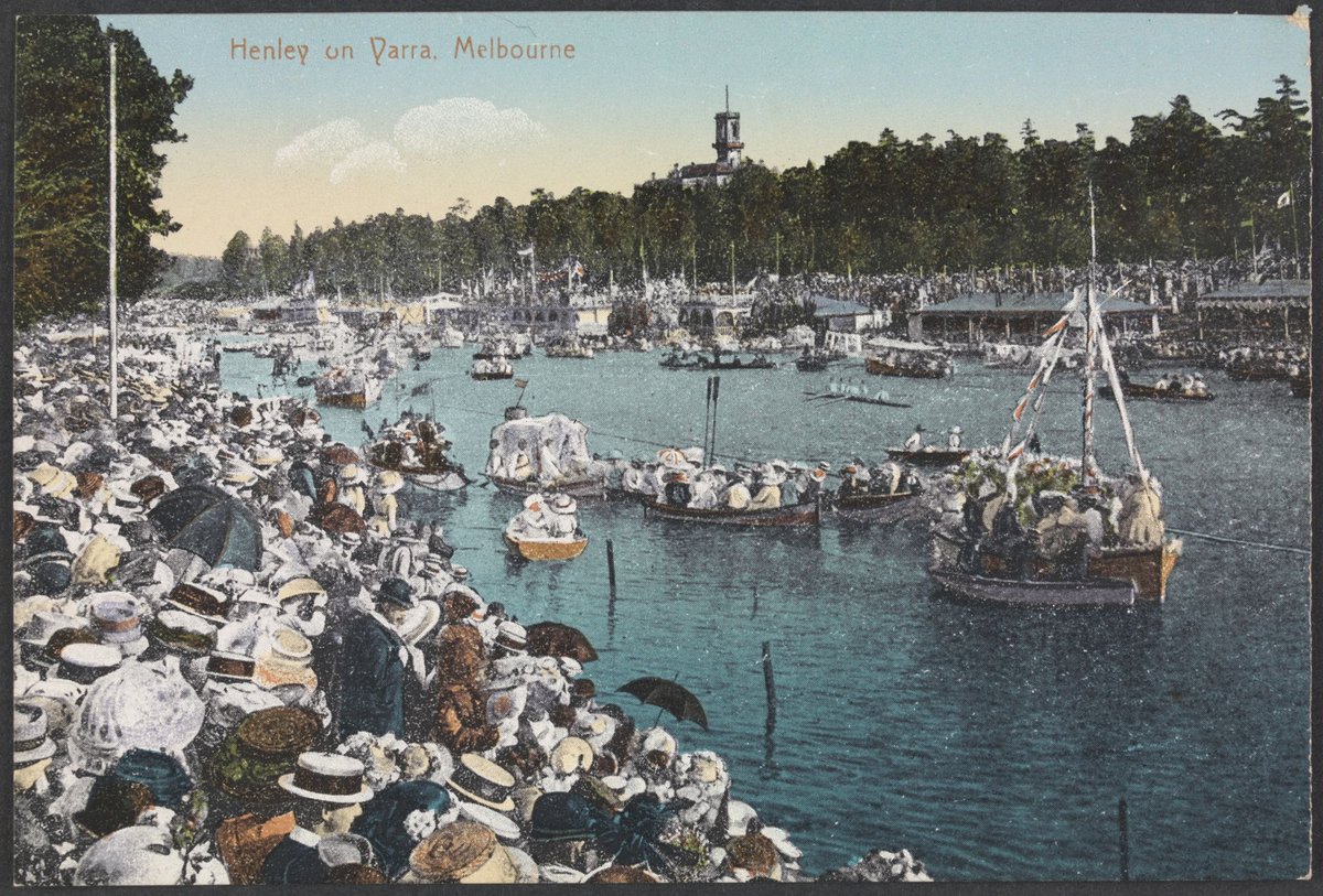 Henley on Yarra, Melbourne, Yarra River (c. 1908)
