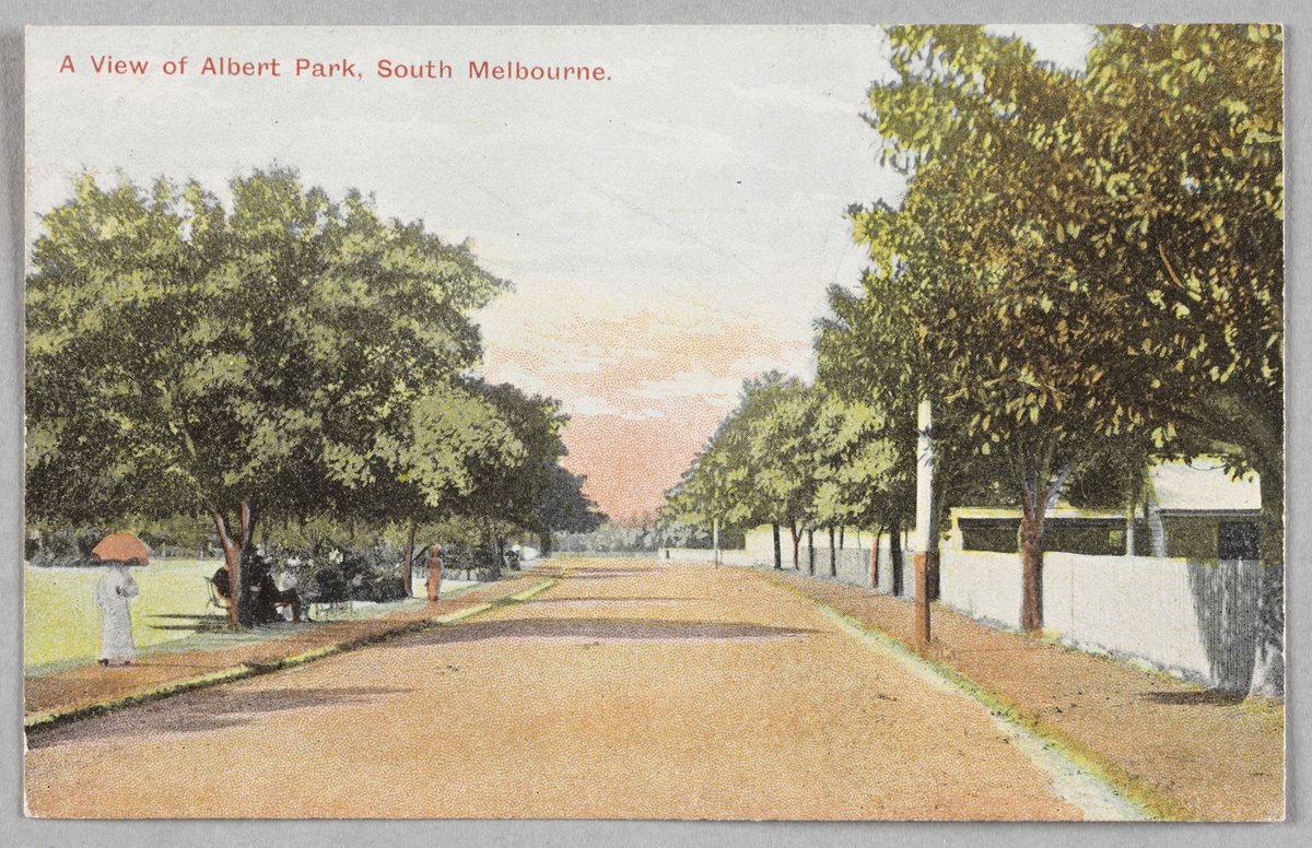 A View of Albert Park, South Melbourne (c. 1908)