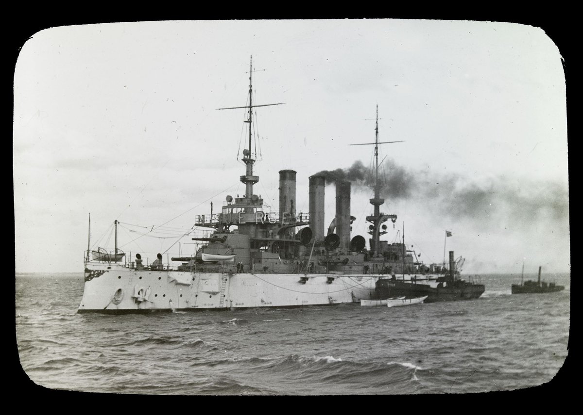 The "New Jersey" in Port Phillip Bay, 1908