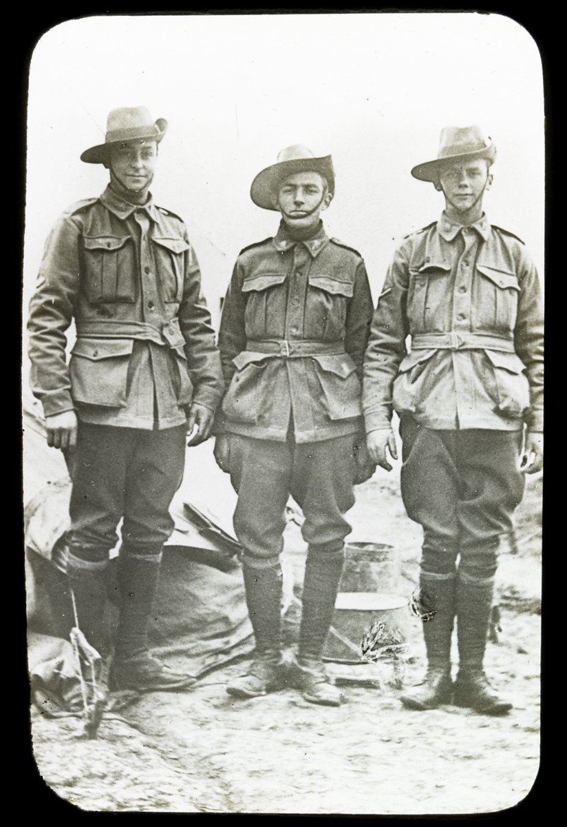 [Members of the 6th Battalion Infantry "A" Company, 1st AIEF (Australian Imperial Expeditionary Force) at Broadmeadows Camp (1914)
