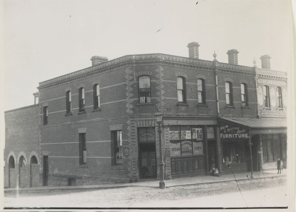 Mountain View Hotel, 70 Bridge Road, Richmond (1890–1900)