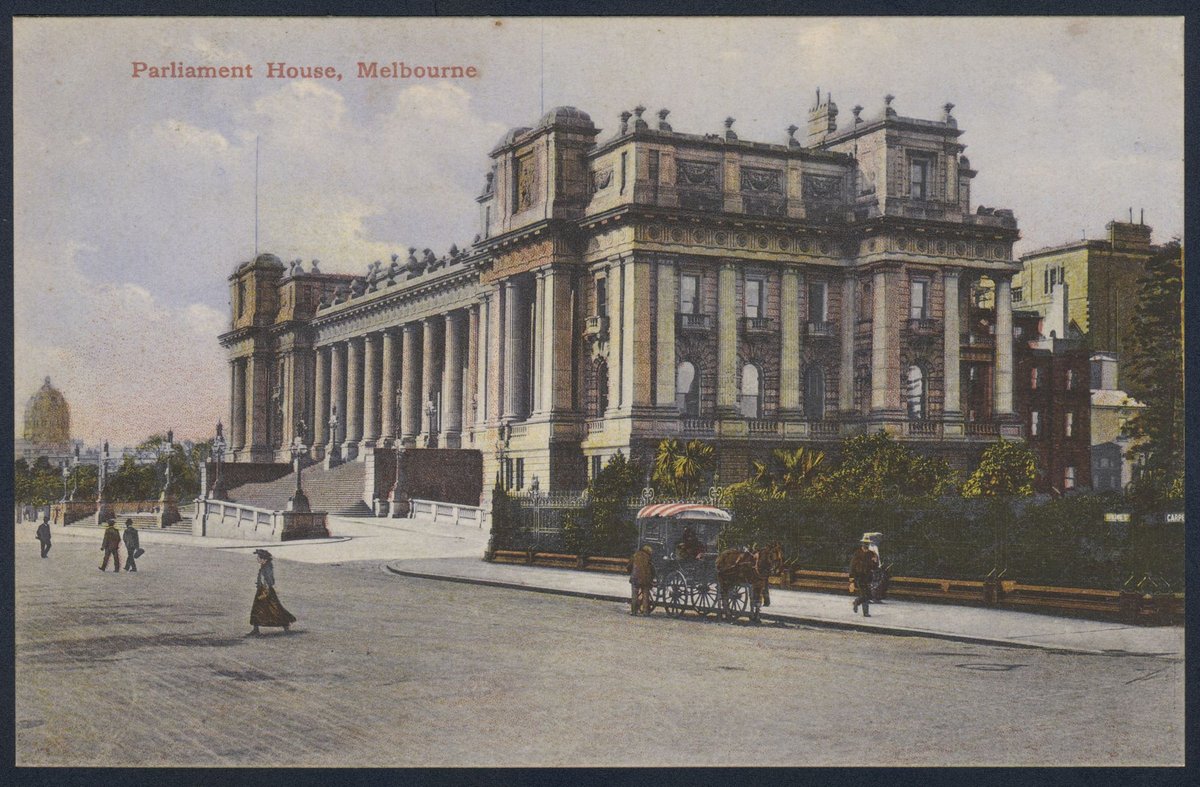 Parliament House, Melbourne, East Melbourne (1900s)