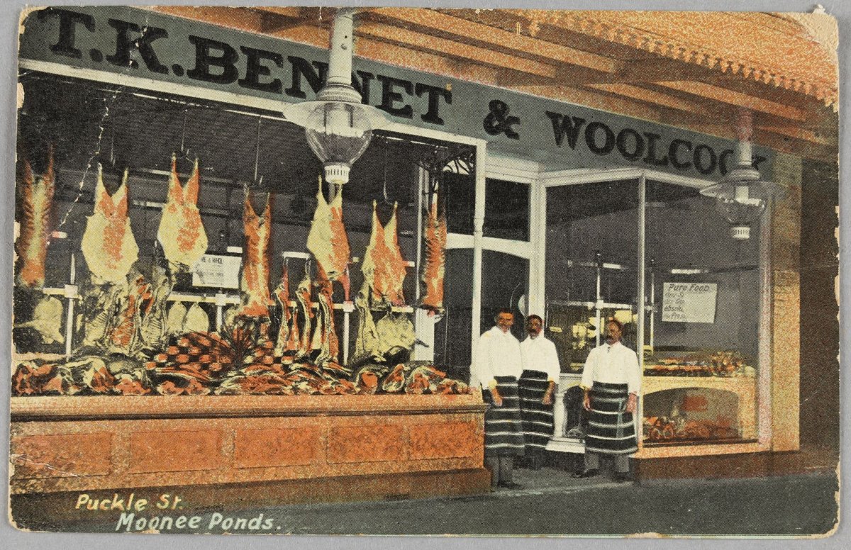 T. K. Bennet & Woolcock Puckle St., Moonee Ponds (c. 1908)