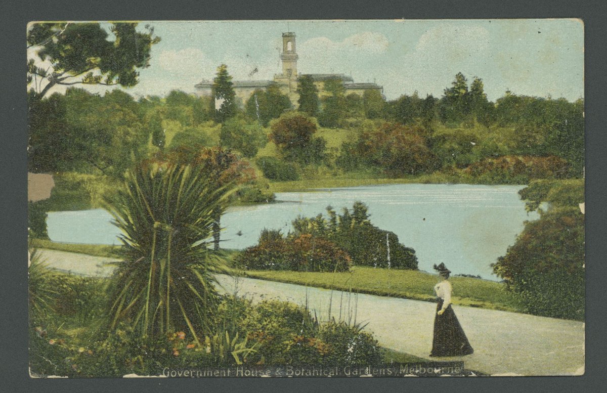 Government House & Botanical Gardens, Melbourne, Melbourne City (c. 1906)