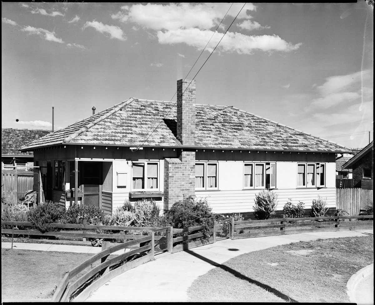 Housing Commission of Victoria homes on the Coburg Estate (1948)