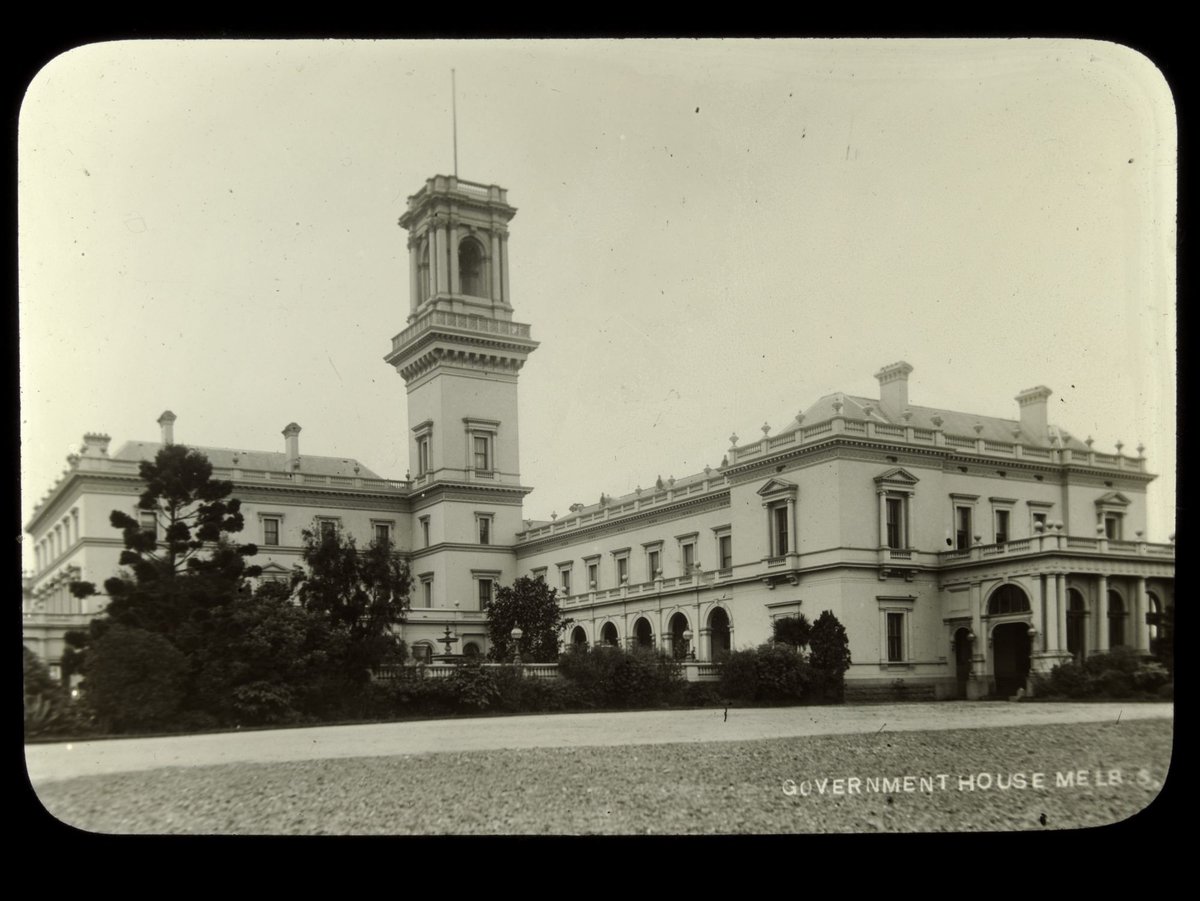 GOVERNMENT HOUSE MELB [i.e. Melbourne], Melbourne City (c. 1894)