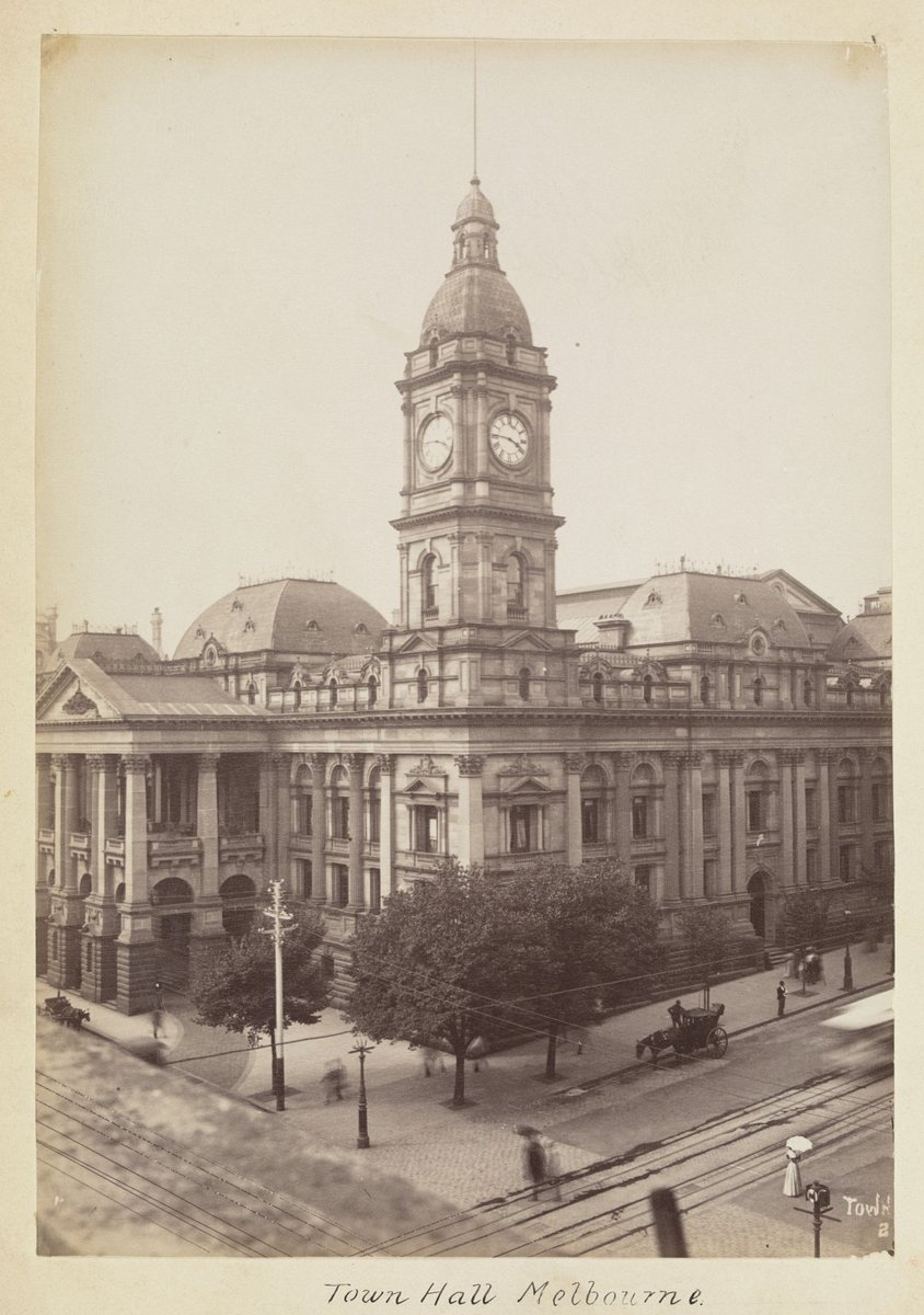 Town Hall, Melbourne (1890–1900)