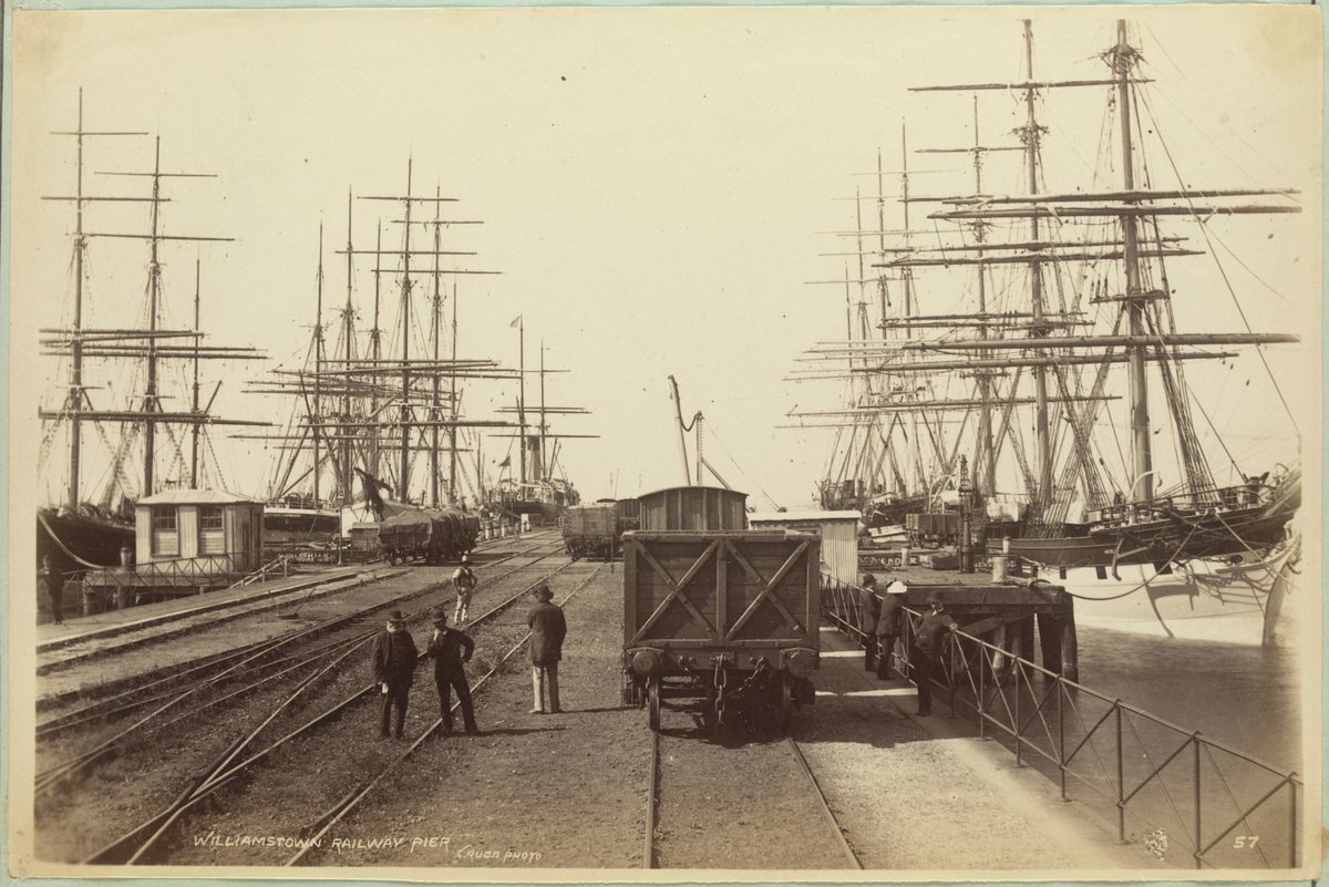 Williamstown Railway Pier, Port Melbourne (1889–91)