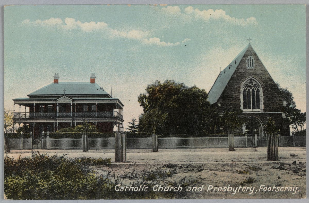 Catholic Church and Presbytery, Footscray (c. 1911)