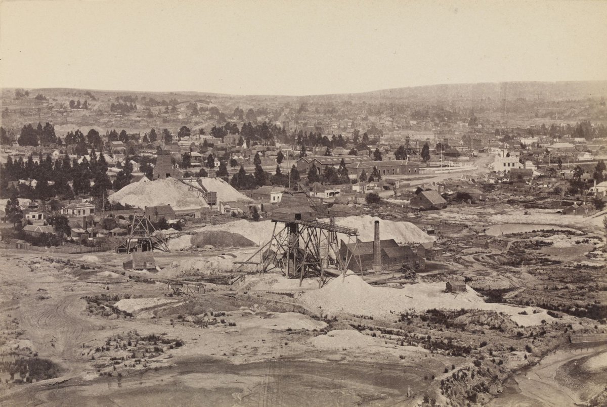 Ballarat. East View 100 Miles N from Melbourne (1870–80)
