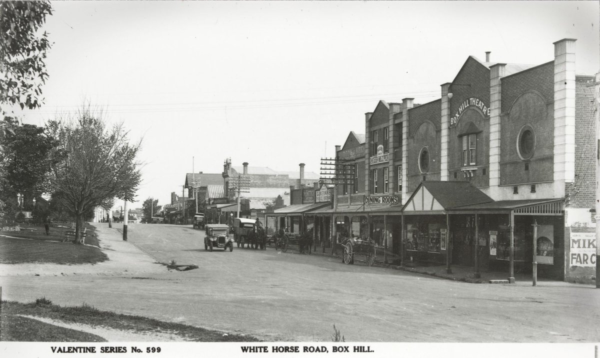 WHITE HORSE ROAD, BOX HILL (1920–35)