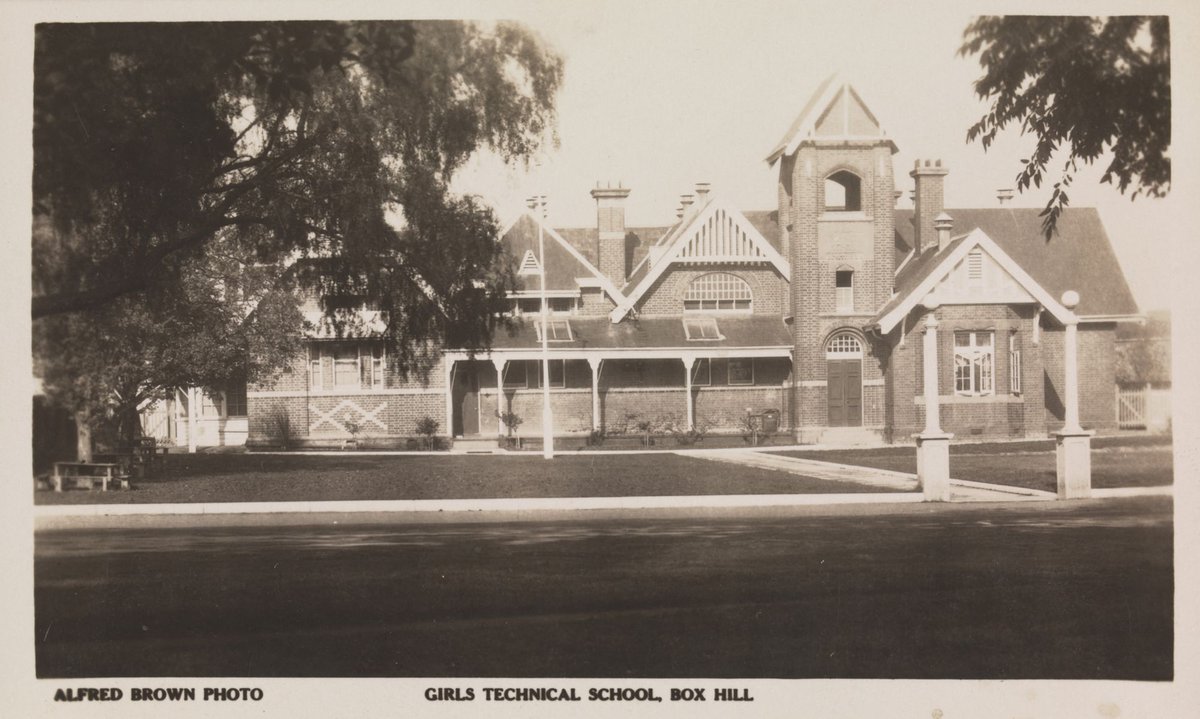 Girls Technical School, Box Hill (1920–30)