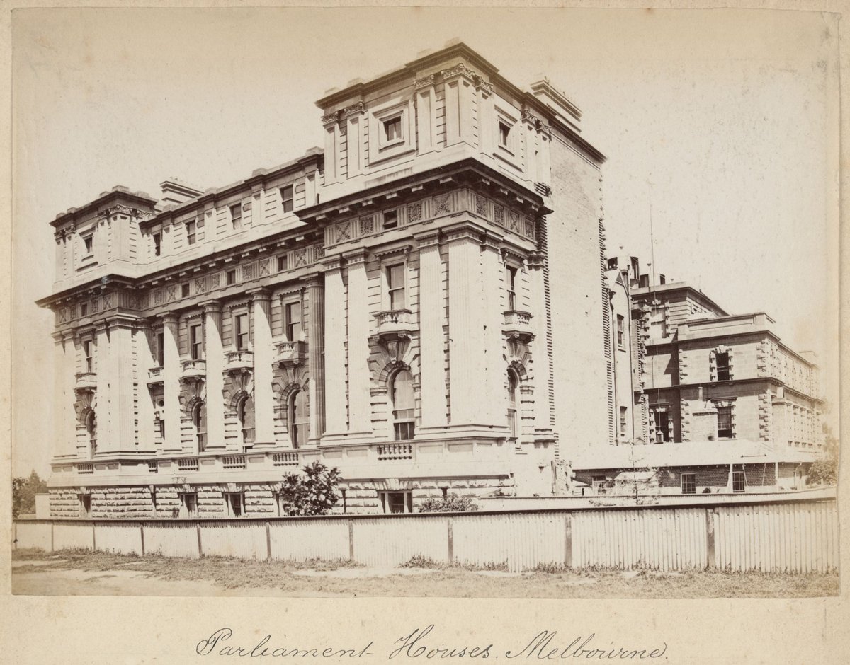 Parliament Houses, Melbourne, East Melbourne (1880–81)