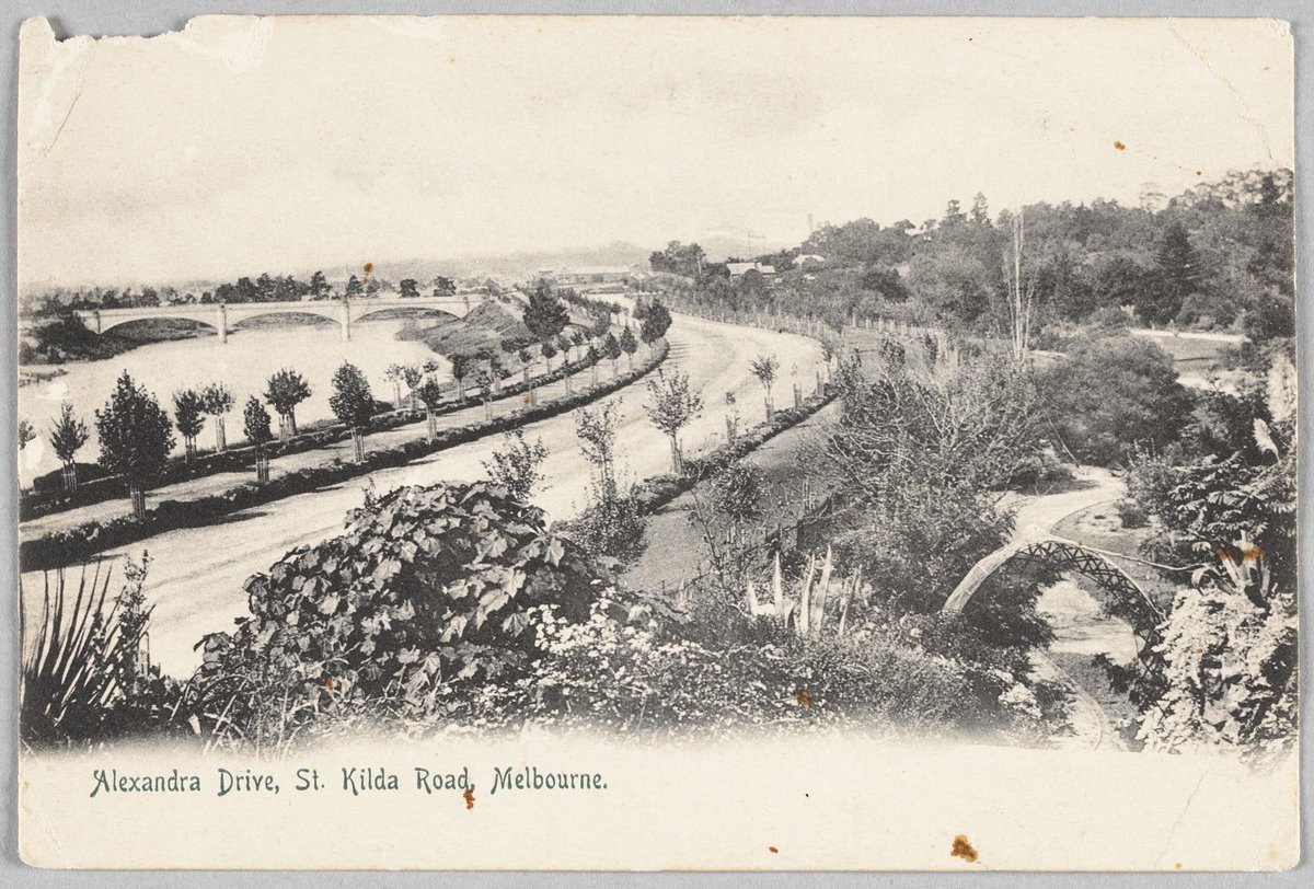 Alexandra Drive, St. Kilda Road, Melbourne, Melbourne City (1900–10)