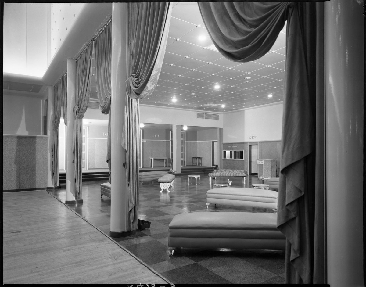 "Interior of Royale Ballroom, Exhibition Buildings, Carlton" (c. 1952)